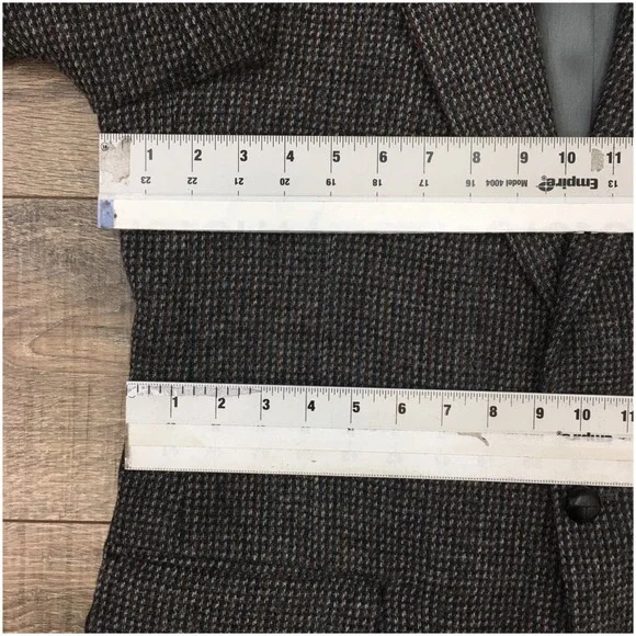 VINTAGE STAFFORD‎ Mens Tweed Blazer Sport Coat Casual Jacket Size 40L Wool Suit